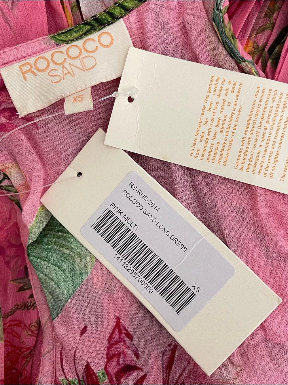 ROCOCO SAND Rue Floral Cut-Out Long Dress - Picture 5 of 8